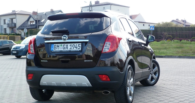 Opel Mokka cena 49999 przebieg: 93626, rok produkcji 2014 z Bełchatów małe 781